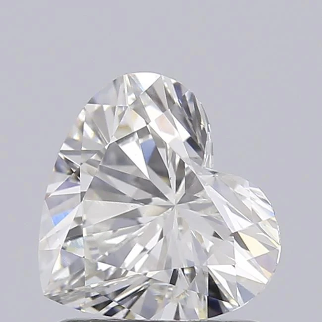 1.04 ct. F/VS1 Heart Lab Grown Diamond