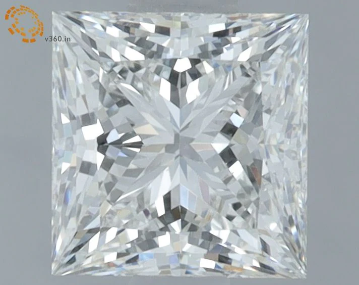 1.04 ct. F/VVS2 Princess Lab Grown Diamond