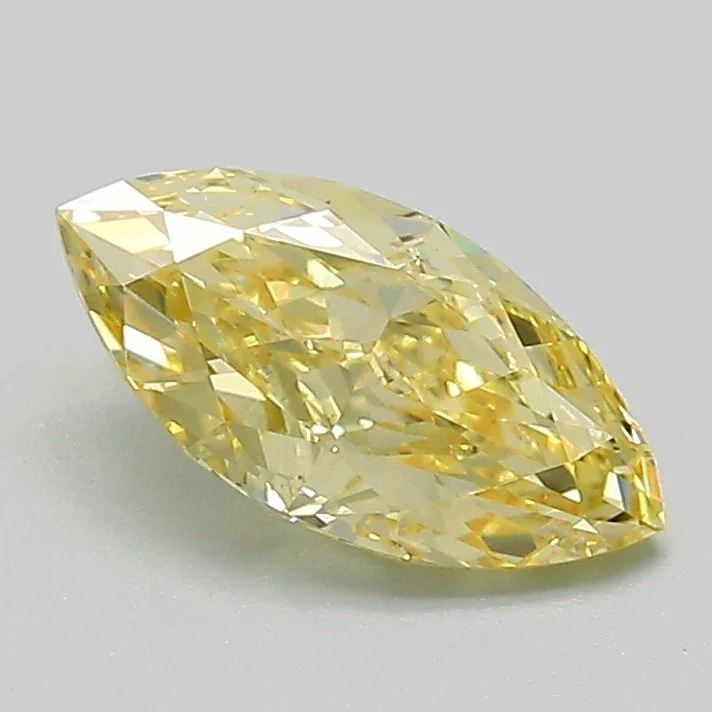 1.04 ct. Fancy Intense Yellow/VVS2 Marquise Lab Grown Diamond