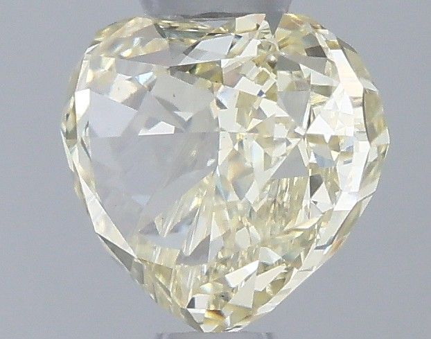 1.04 ct. Fancy Light Yellow/VS1 Heart Lab Grown Diamond