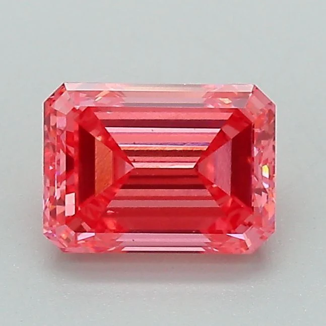 1.04 ct. Fancy Vivid Pink/VS2 Emerald Lab Grown Diamond