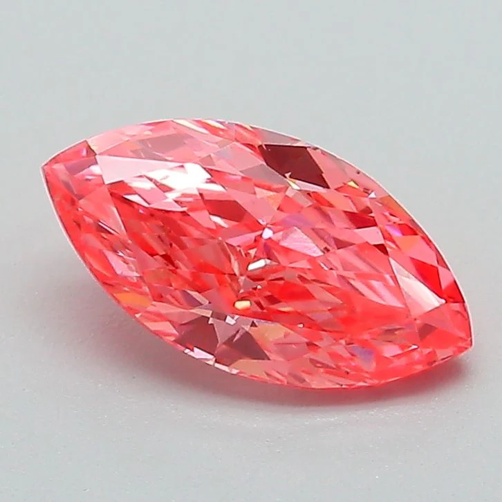 1.04 ct. Fancy Vivid Pink/VS2 Marquise Lab Grown Diamond