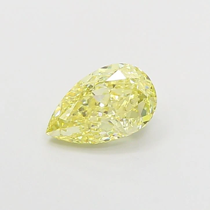 1.04 ct. Fancy Yellow/VVS2 Pear Lab Grown Diamond