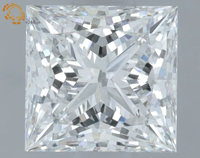 1.05 ct. E/VVS2 Princess Lab Grown Diamond