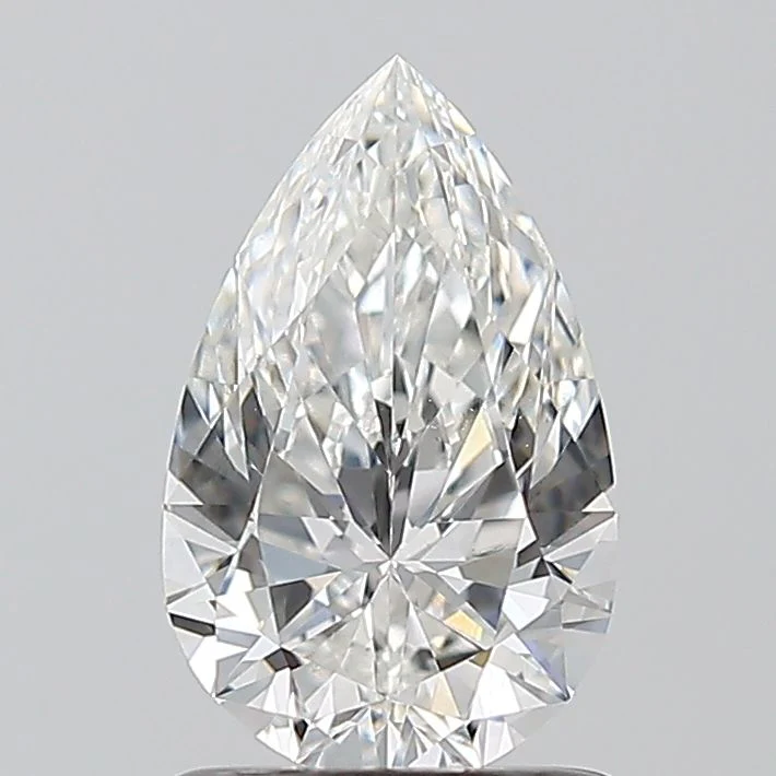 1.05 ct. F/VS2 Pear Diamond