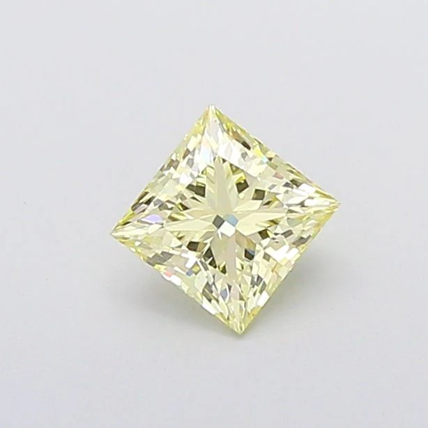 1.05 ct. Fancy Yellow/VVS2 Princess Lab Grown Diamond