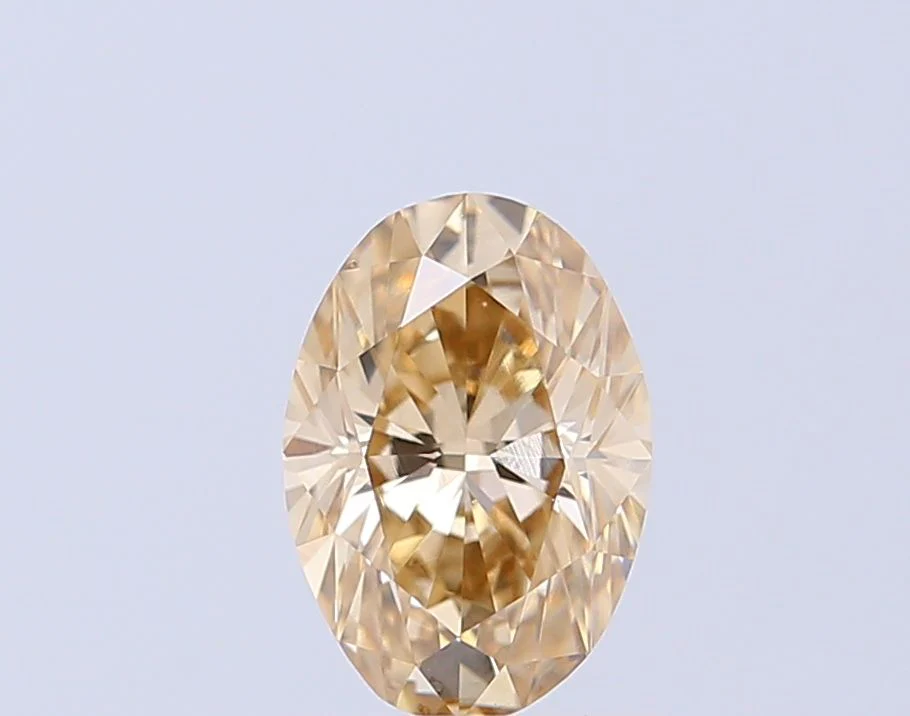 1.06 ct. Fancy Brown/VVS2 Oval Diamond