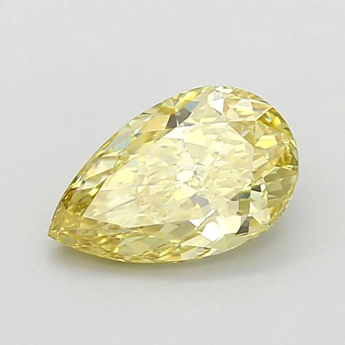 1.06 ct. Fancy Intense Yellow/VVS2 Pear Lab Grown Diamond