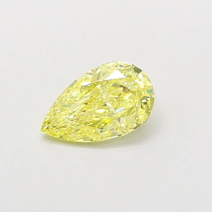 1.07 ct. Fancy Intense Yellow/VS1 Pear Lab Grown Diamond
