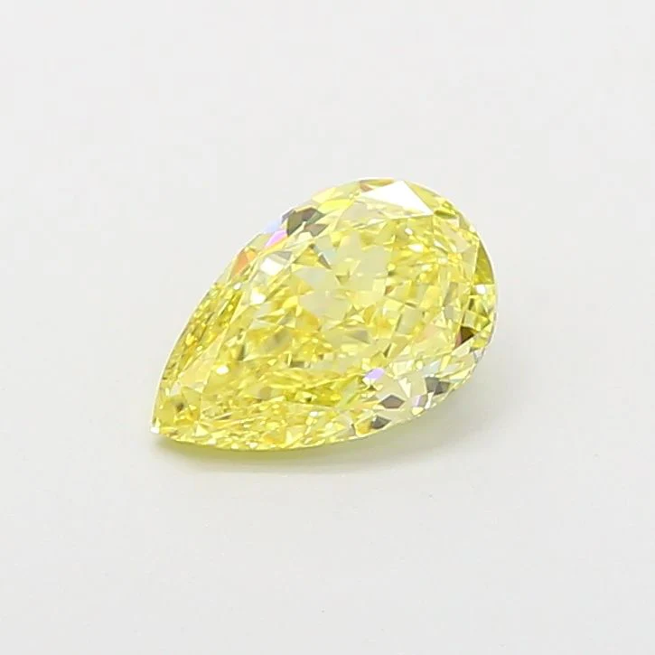1.07 ct. Fancy Intense Yellow/VVS2 Pear Lab Grown Diamond