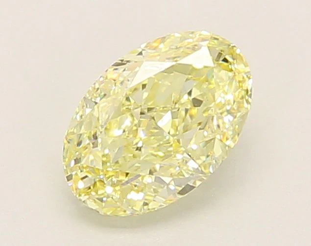 1.07 ct. Fancy Yellow/VS1 Oval Lab Grown Diamond