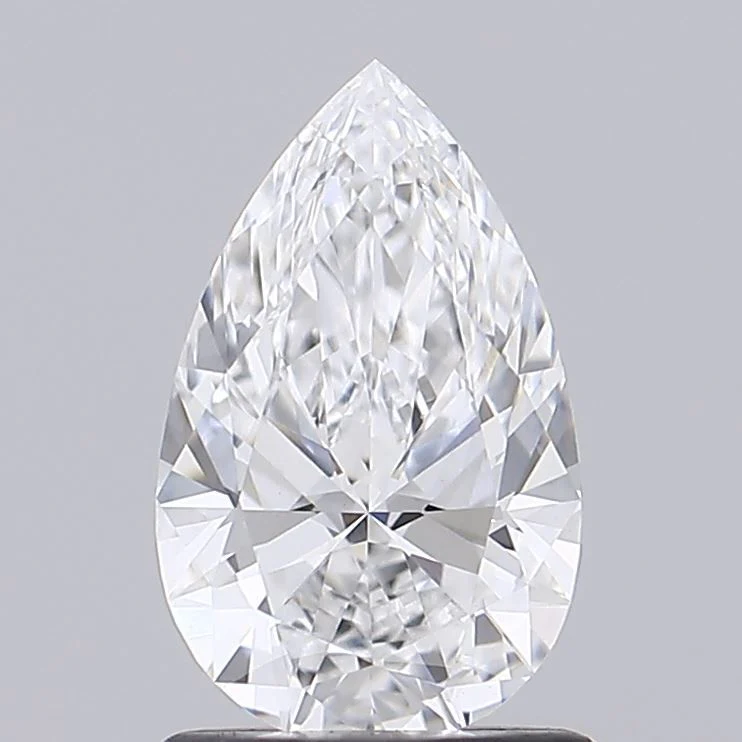 1.10 ct. D/VVS2 Pear Lab Grown Diamond - Image 2