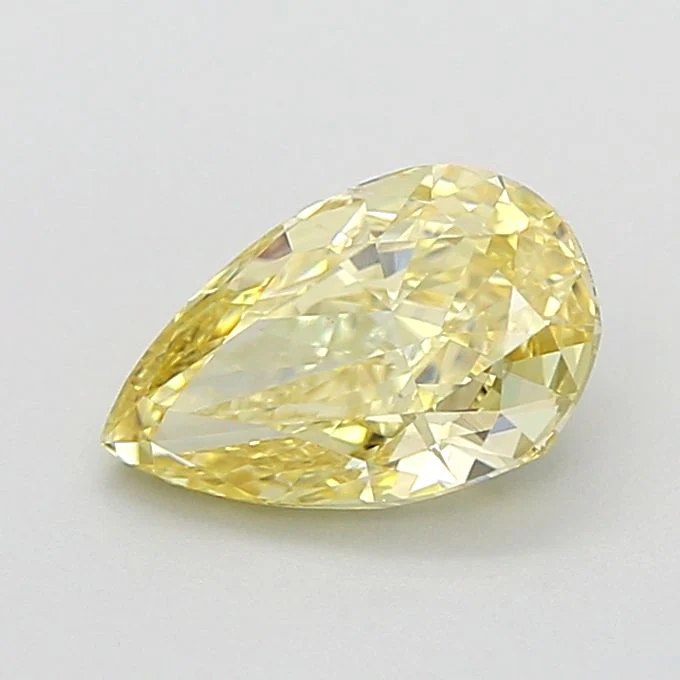 1.10 ct. Fancy Yellow/VS1 Pear Lab Grown Diamond