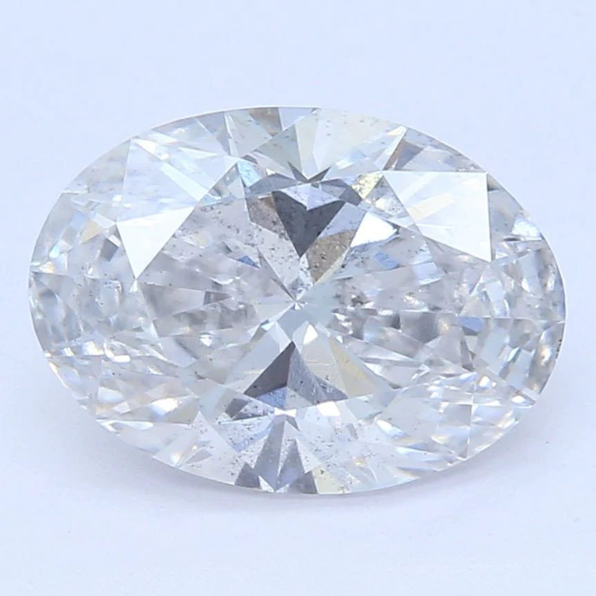1.11 ct. F/SI2 Oval Lab Grown Diamond
