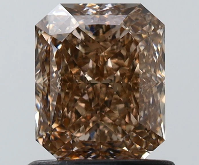 1.12 ct. Fancy Brown/VS1 Radiant Diamond