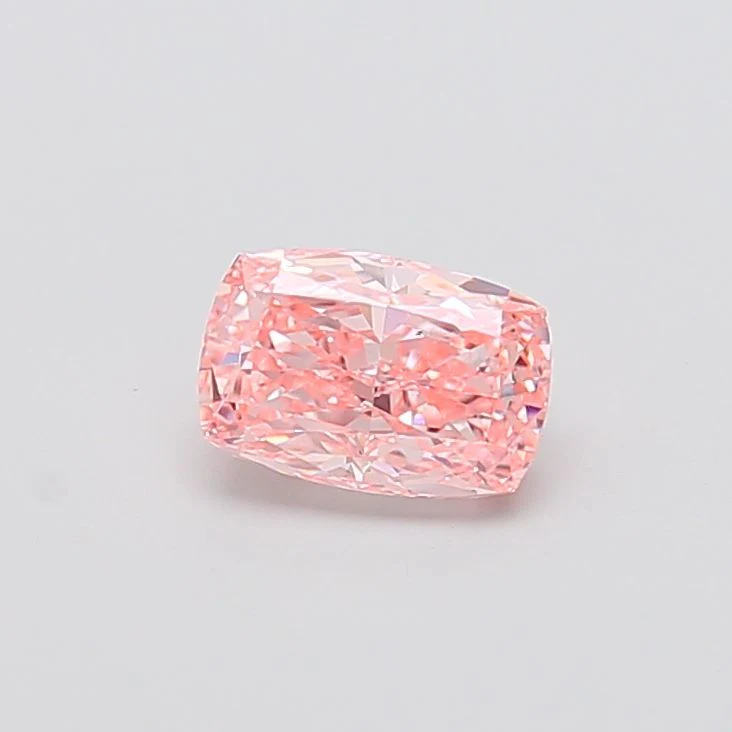 1.12 ct. Fancy Vivid Pink/VS2 Cushion Modified Lab Grown Diamond