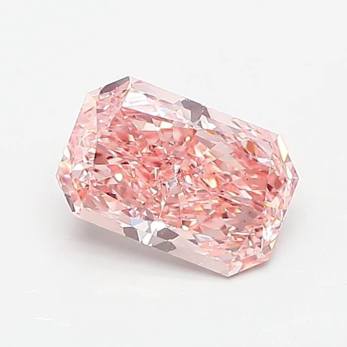 1.13 ct. Fancy Intense Pink/VS1 Radiant Lab Grown Diamond