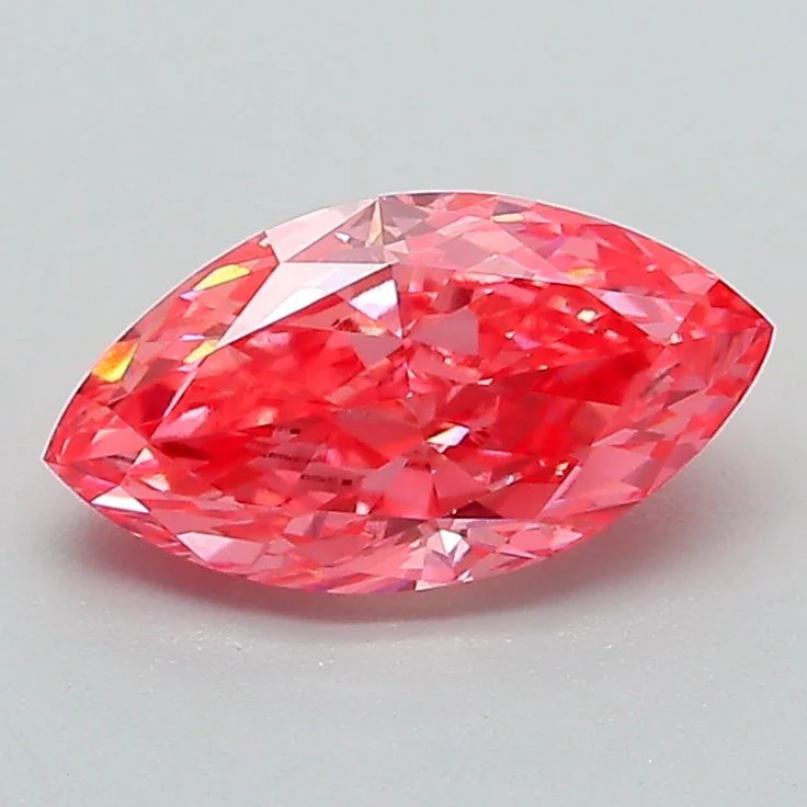 1.16 ct. Fancy Vivid Pink/VS1 Marquise Lab Grown Diamond
