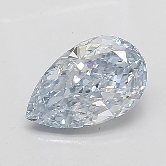 1.20 ct. Fancy Intense Blue/VS1 Pear Lab Grown Diamond