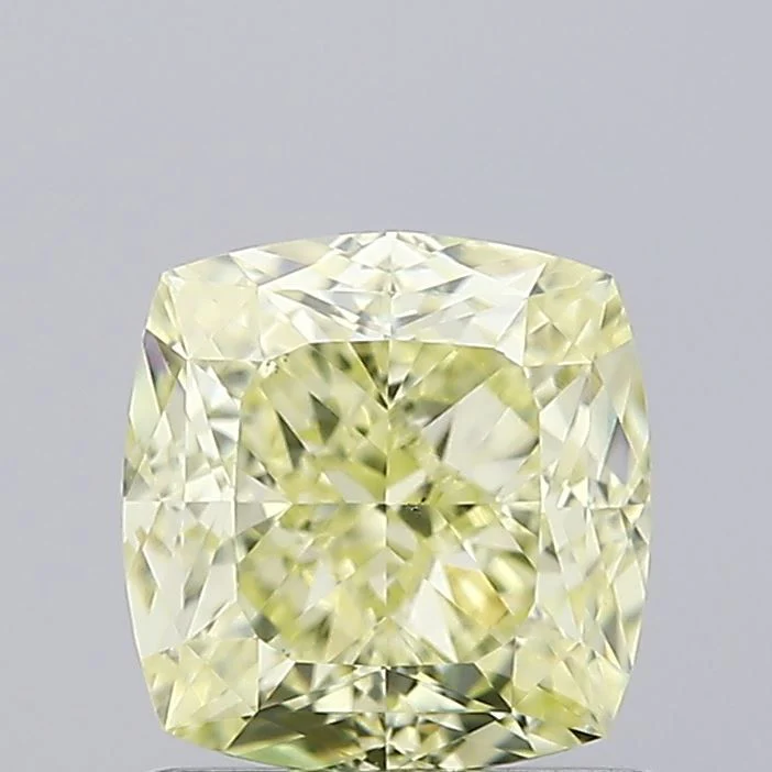 1.20 ct. Fancy Yellow/VS2 Cushion Modified Diamond