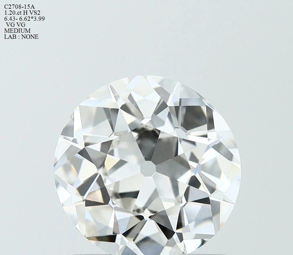1.20 ct. H/VS2 European Cut Diamond