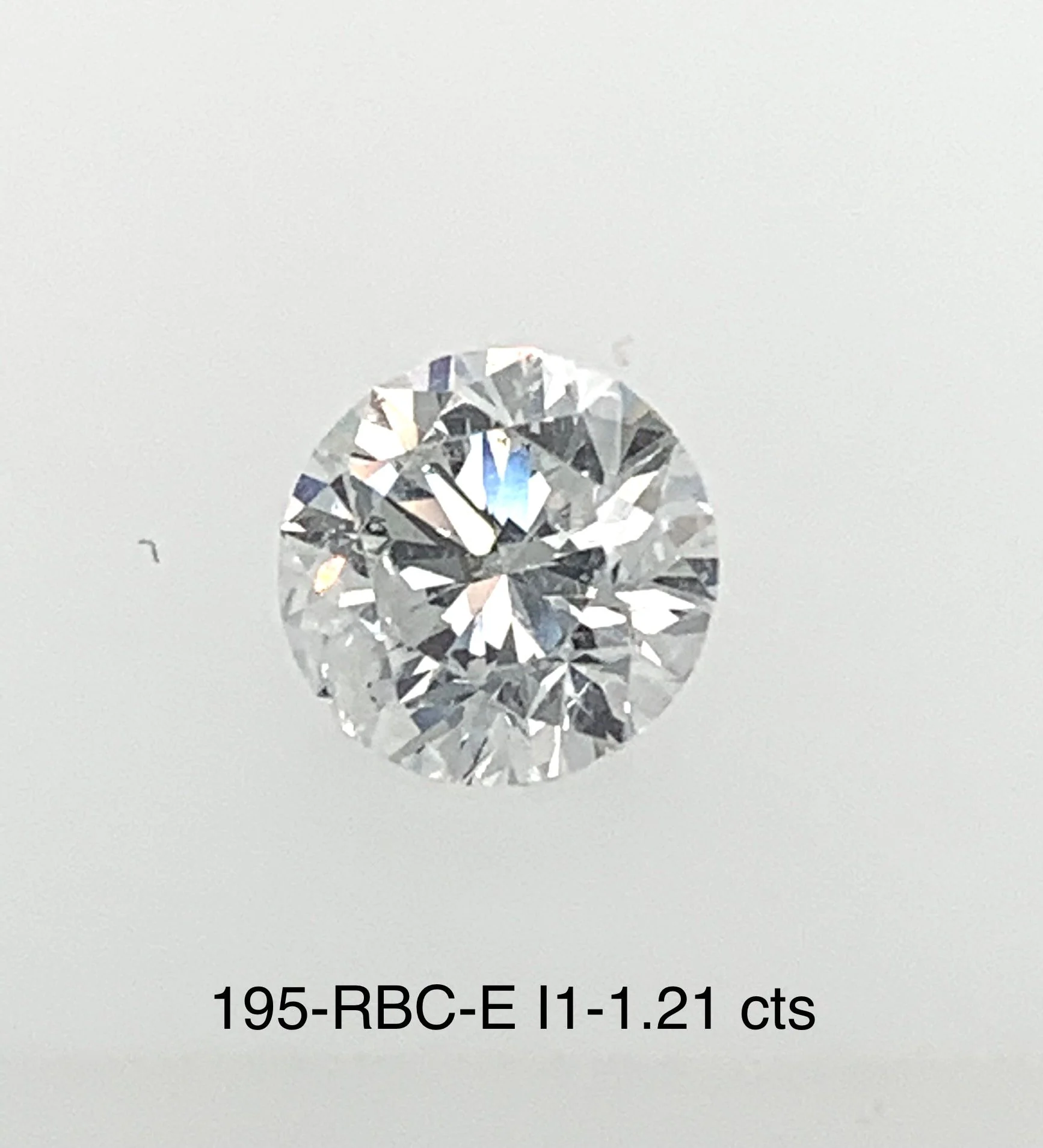1.21 ct. E/I1 Round Diamond