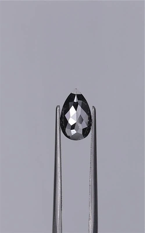 1.21 ct. Fancy Black/VVS2 Pear Diamond
