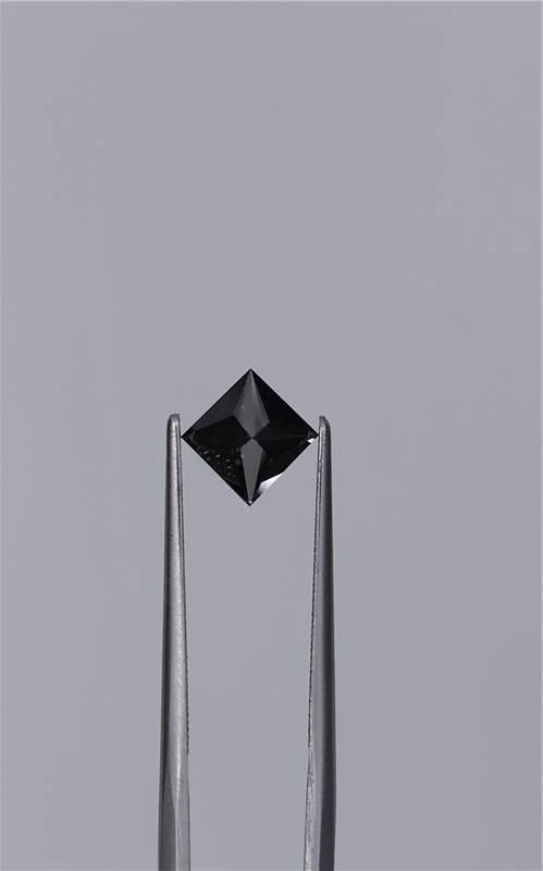 1.21 ct. Fancy Black/VVS2 Princess Diamond