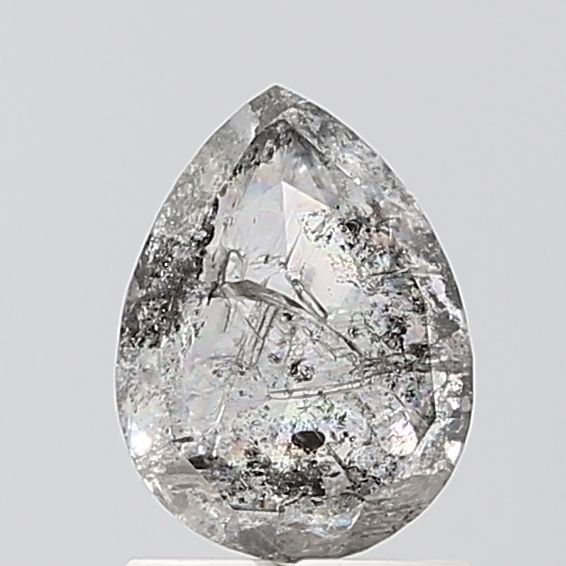 1.21 ct. Fancy Salt And Pepper/VVS2 Pear Diamond