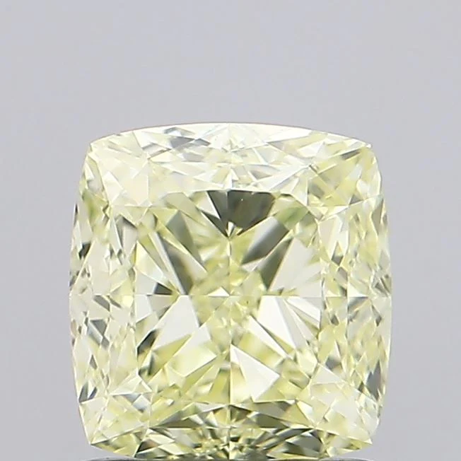 1.21 ct. Fancy Yellow/VS1 Cushion Modified Diamond