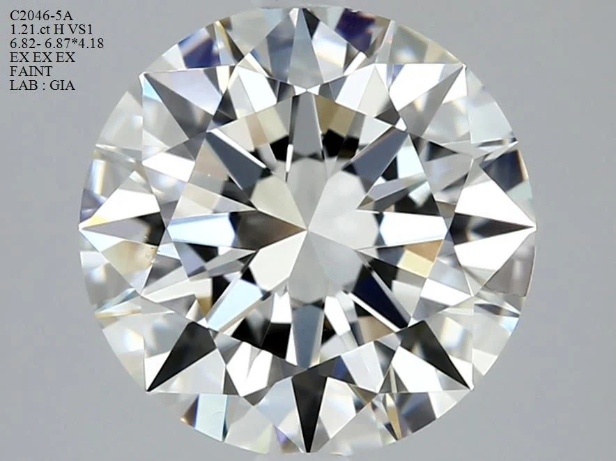 1.21 ct. H/VS1 Round Diamond