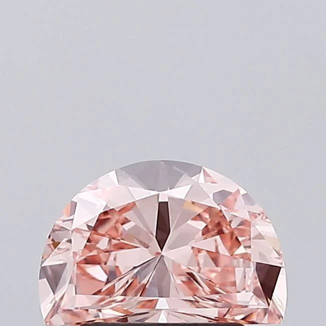 1.22 ct. Fancy Intense Pink/VVS2 Half Moon Lab Grown Diamond