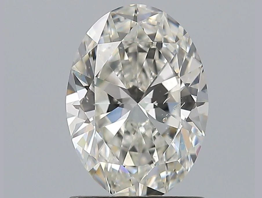 1.23 ct. H/SI1 Oval Diamond