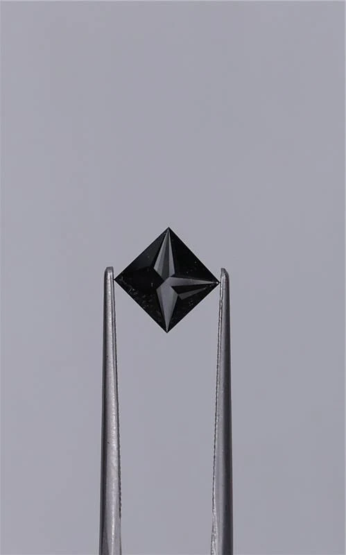 1.26 ct. Fancy Black/VVS2 Princess Diamond