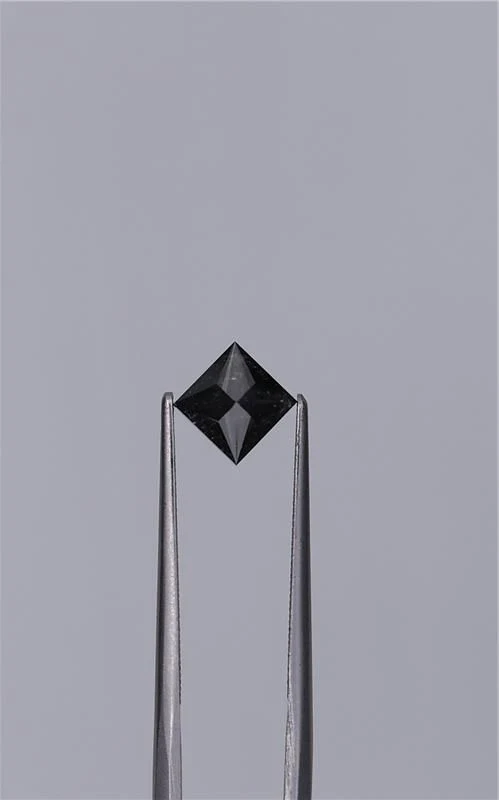 1.27 ct. Fancy Black/VVS2 Princess Diamond