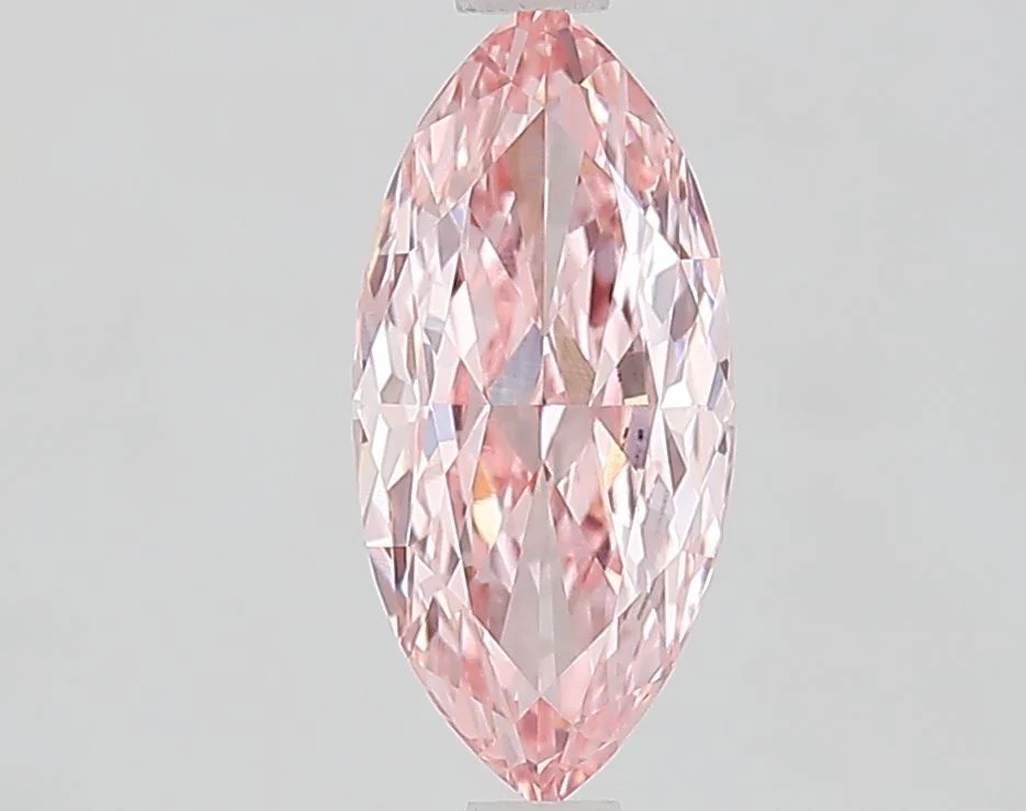 1.30 ct. Fancy Vivid Pink/VVS1 Marquise Lab Grown Diamond
