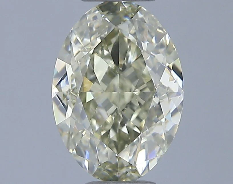 1.32 ct. Fancy Yellow/VS2 Oval Diamond