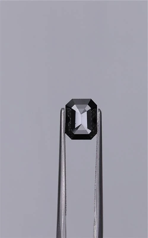 1.33 ct. Fancy Black/VVS2 Emerald Diamond