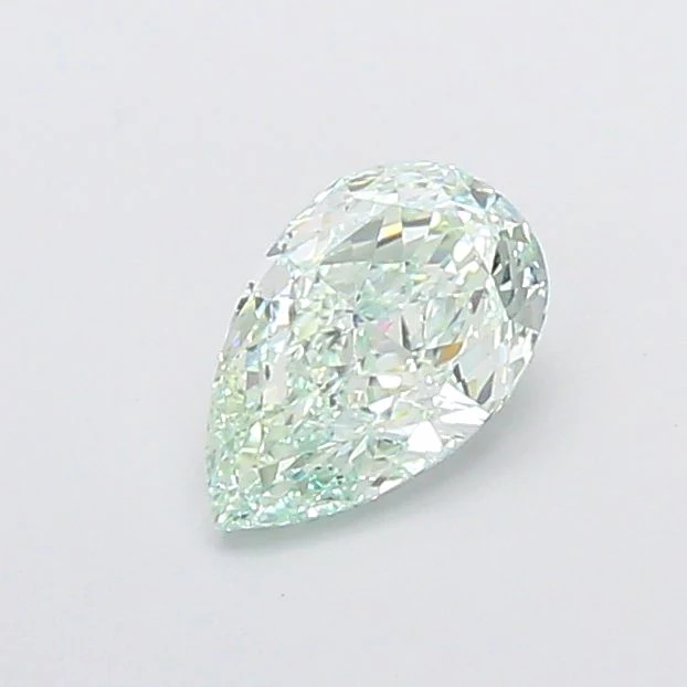 1.35 ct. Fancy Intense Green/VVS1 Pear Lab Grown Diamond