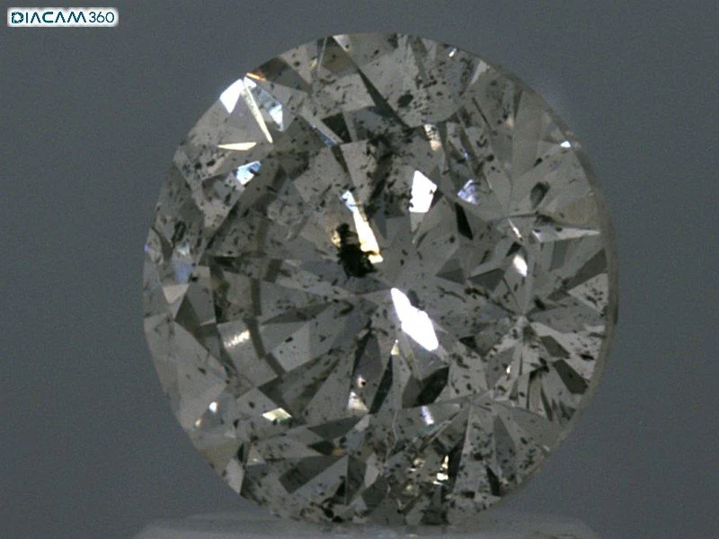 1.35 ct. M/I2 Round Diamond