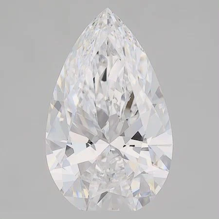 1.38 ct. E/VVS2 Pear Lab Grown Diamond