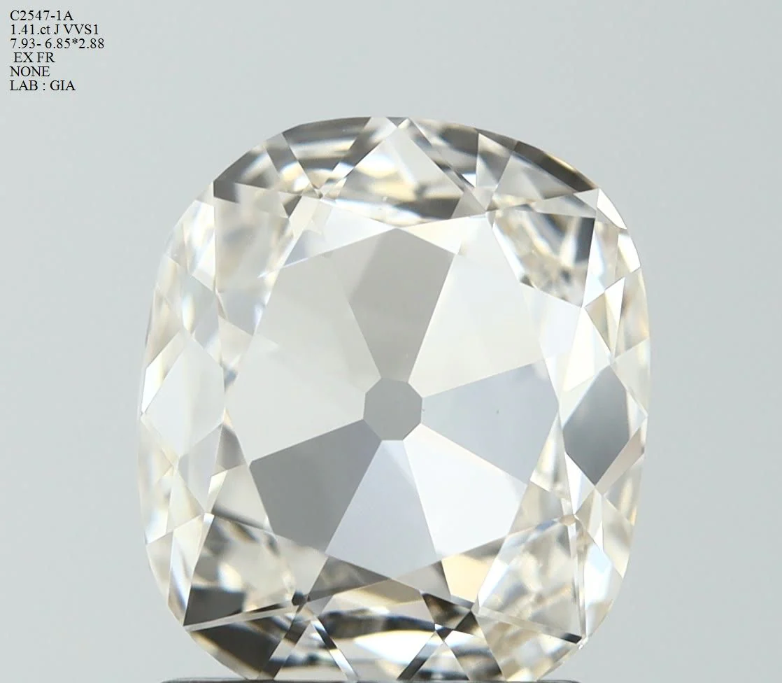 1.41 ct. J/VVS1 Old Miner Diamond