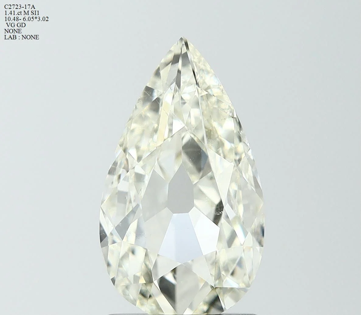 1.41 ct. M/SI1 Old Miner Diamond