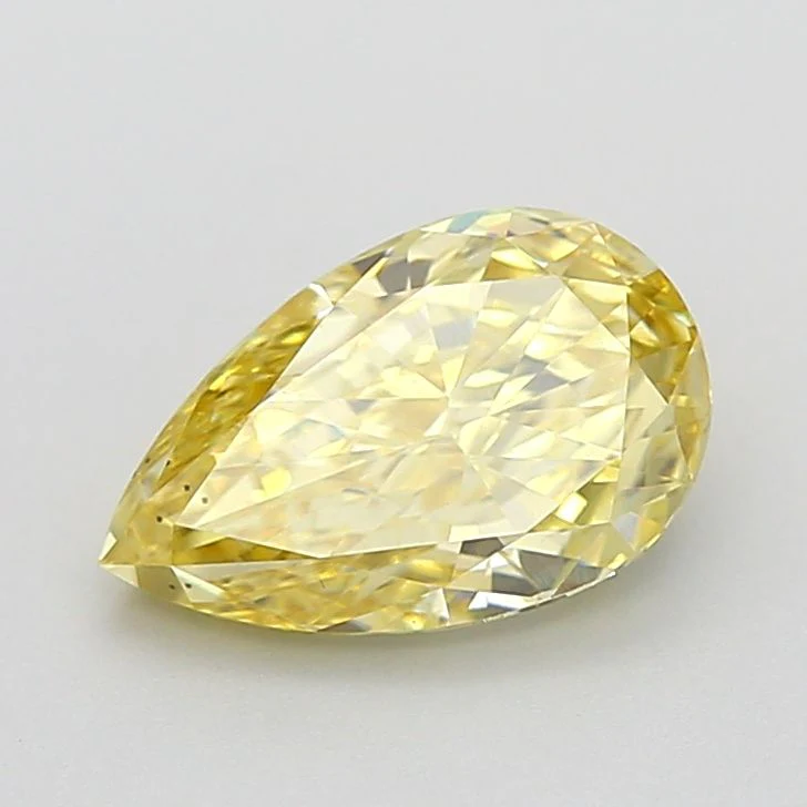 1.46 ct. Fancy Yellow/VS1 Pear Lab Grown Diamond