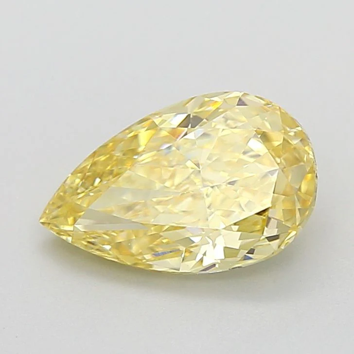 1.50 ct. Fancy Intense Yellow/VVS2 Pear Lab Grown Diamond