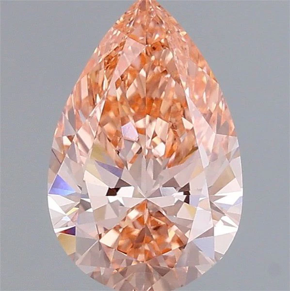 1.50 ct. Fancy Vivid Pink/VS1 Pear Lab Grown Diamond