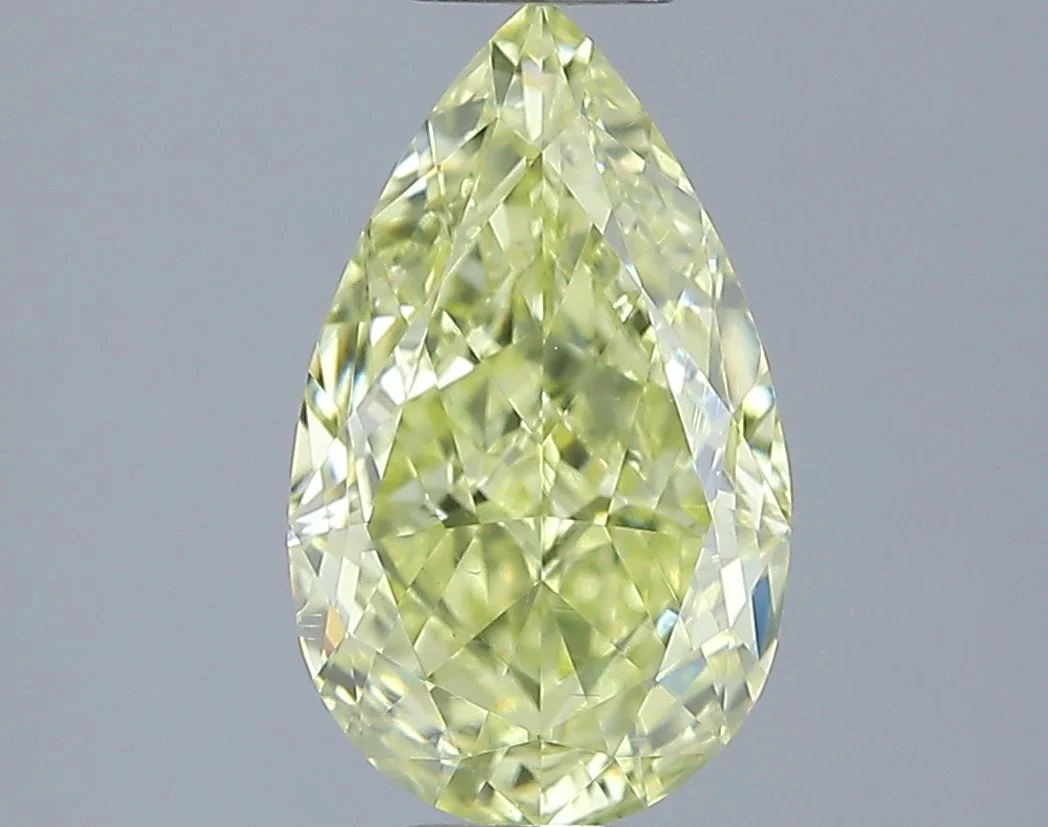 1.50 ct. Fancy Yellow/SI1 Pear Diamond