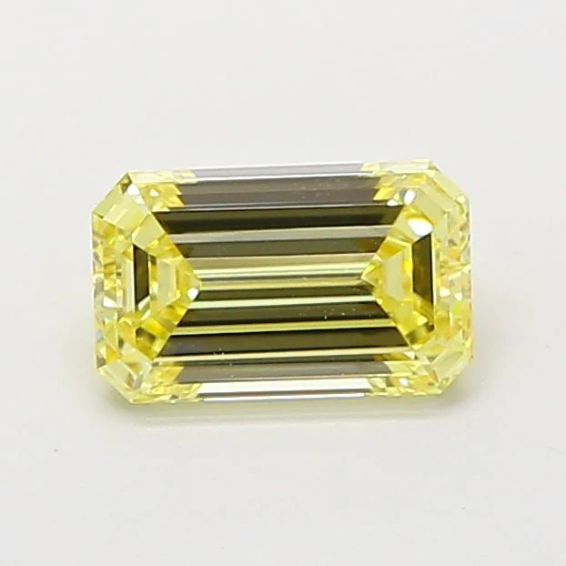 1.50 ct. Fancy Yellow/VS1 Emerald Lab Grown Diamond