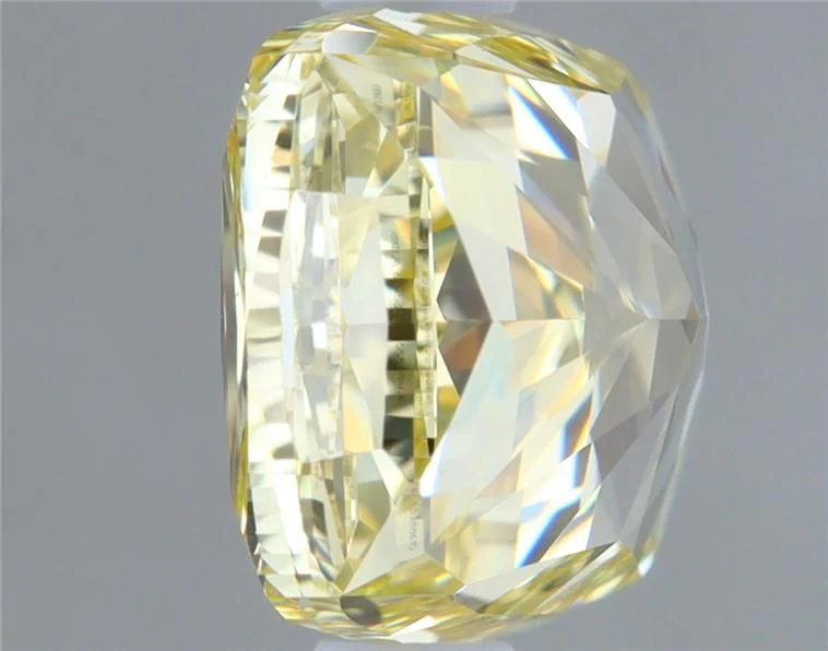 1.50 ct. Fancy Yellow/VS2 Cushion Brilliant Diamond