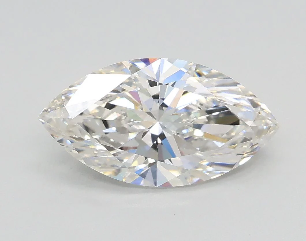 1.51 ct. F/VVS2 Marquise Lab Grown Diamond